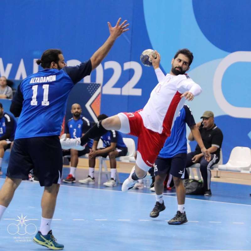 من مباراة الكويت والتضامن