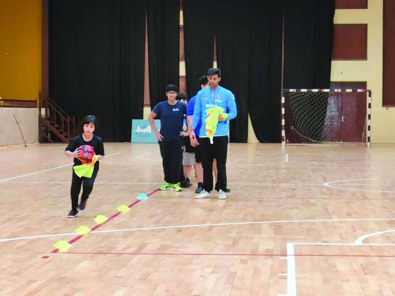 
جانب من التدريب
