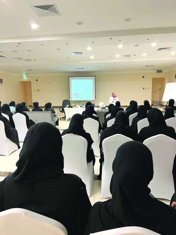 جانب من حضور الحفل الختامي
