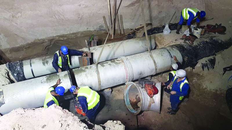 ربط الخطوط من شأنه الحفاظ على مخزون المياه العذبة