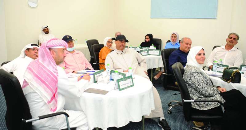 جانب من الدورة 	(تصوير سعود سالم)
