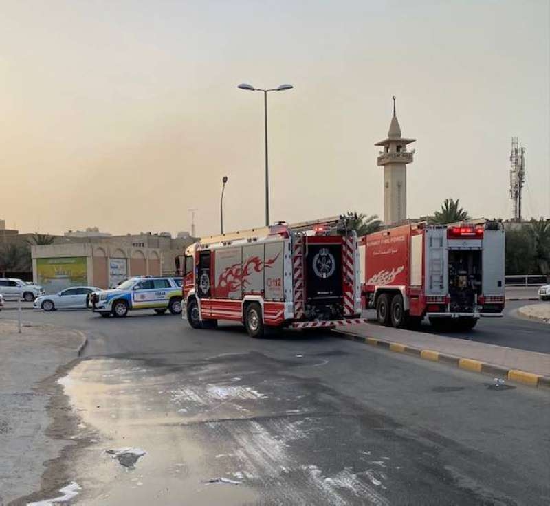 عناصر الإطفاء تمكنوا من إخماد الحريق 