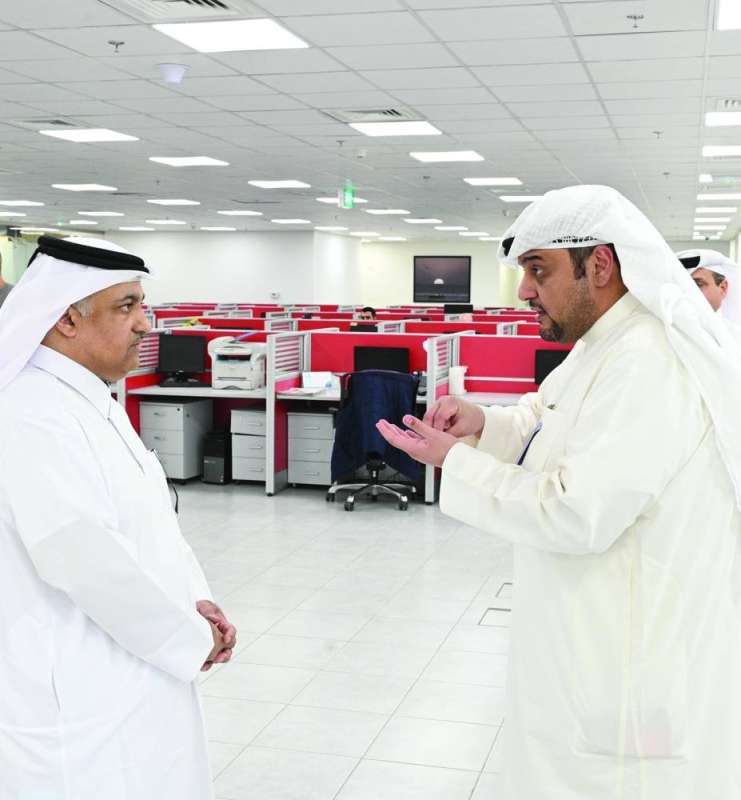 
الزميل راشد العميري يشرح تجربة «الراي»
