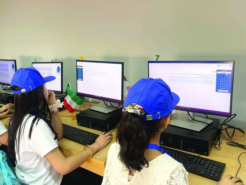 اختبارات ميزة الإلكترونية... سابقة ايجابية 