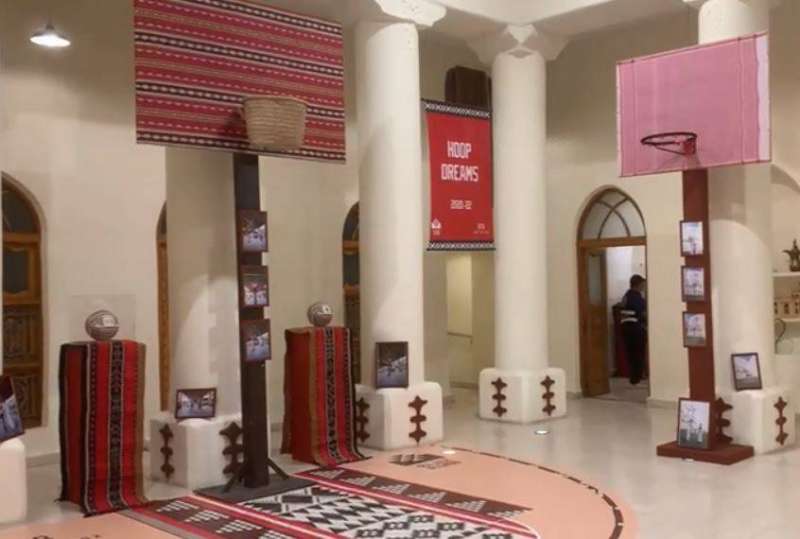 معرض «أحلام كرة السلة» في بيت السدو 