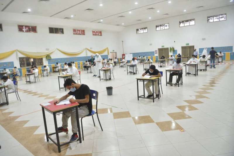 اختبارات الطلبة (أرشيفية)