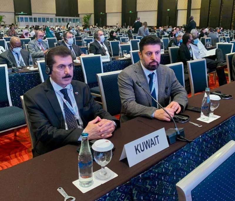 المكراد مترئسا وفد الكويت