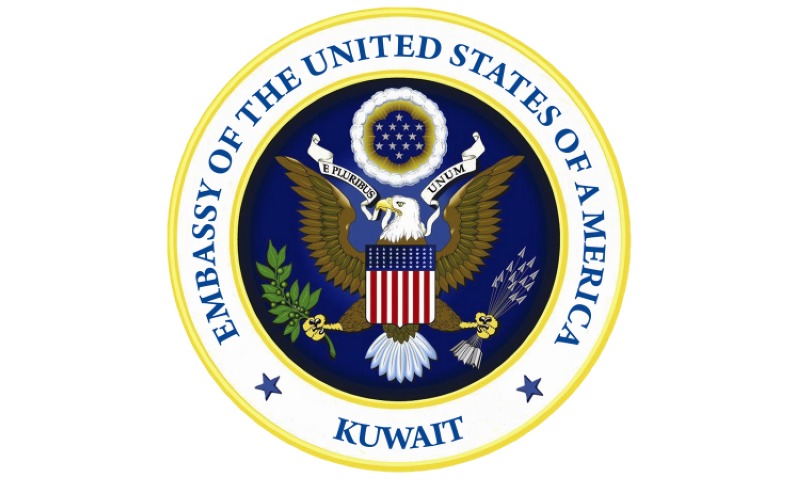 شعار السفارة الأميركية لدى الكويت
