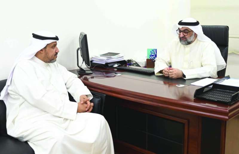 العلي متحدثاً للزميل تركي المغامس
