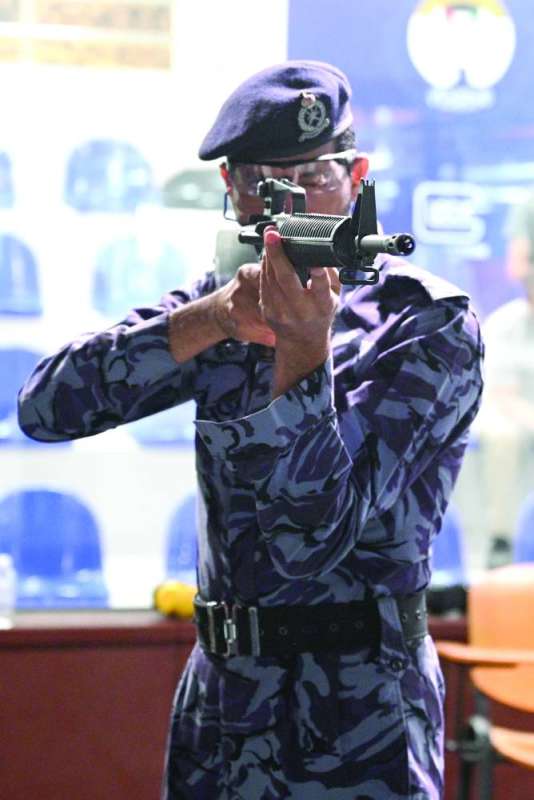 تركيز شديد في التصويب