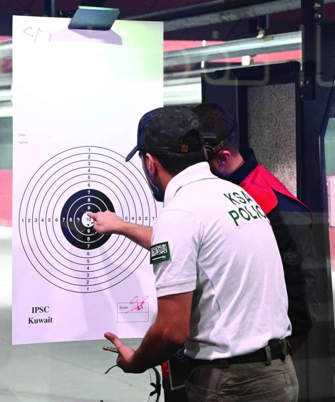 
تحديد نقطة الرماية
