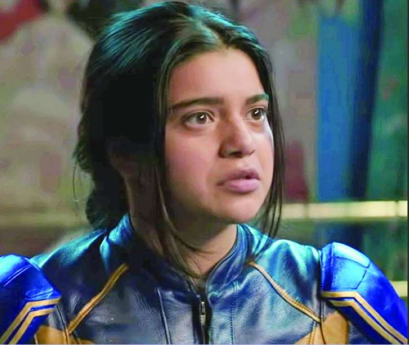 
إيمان فيلاني... في مشهد من «Ms. Marvel»
