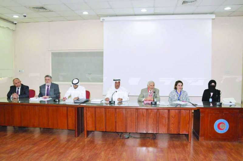 جانب من الجمعية العمومية لـ «الهلال الأحمر»
