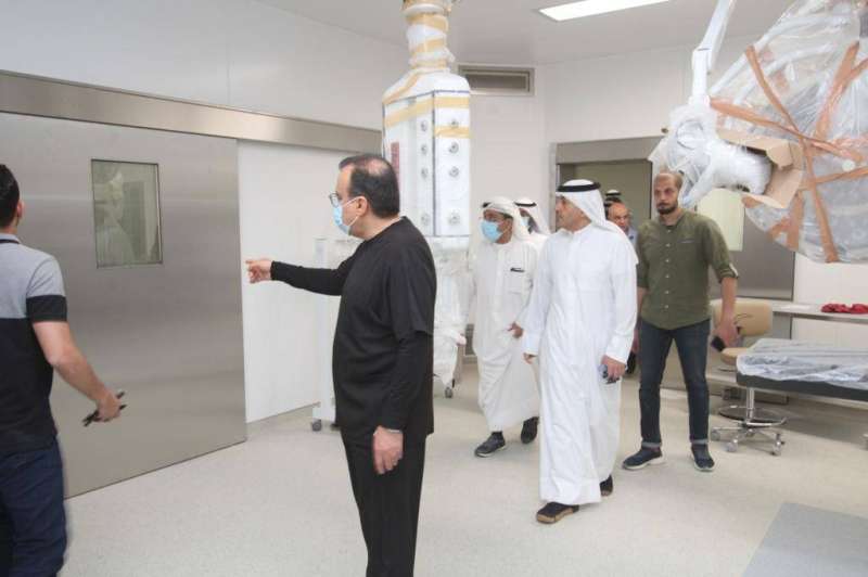 وزيرا الصحة والأشغال خلال الجولة