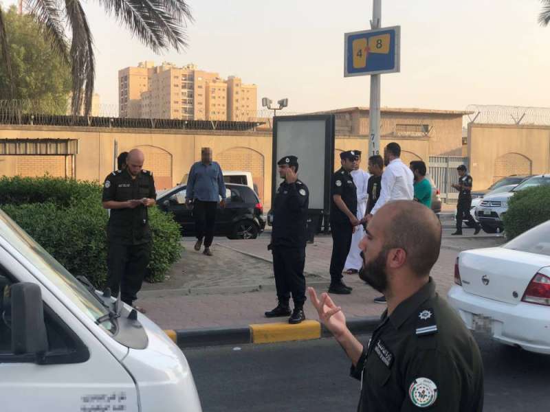 جانب من الحملة المرورية