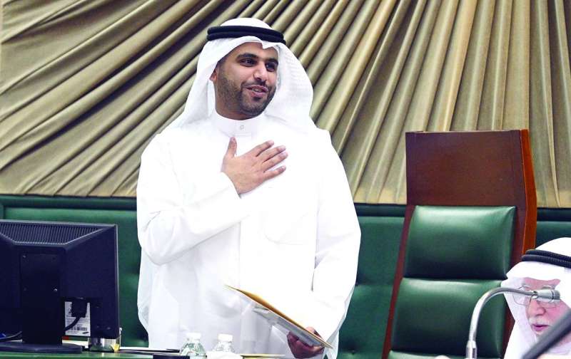 المحري مقدماً شكره لأعضاء المجلس البلدي على التزكية