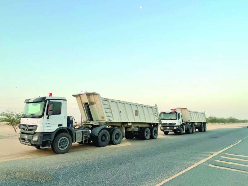 نسافات لنقل السافي إلى أماكن بعيدة عن مسارات الطرق