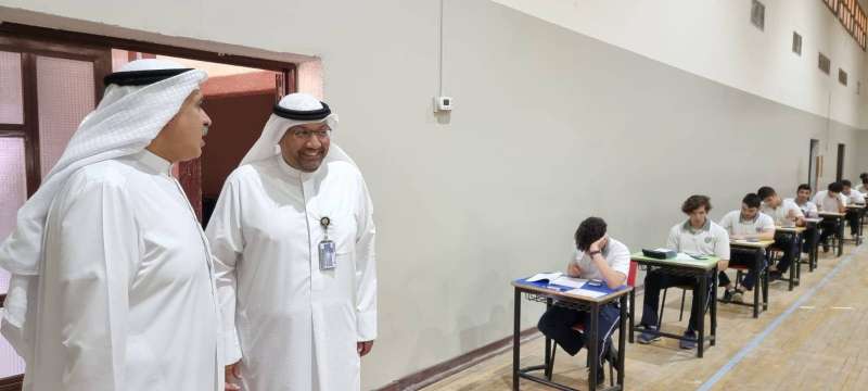 اليعقوب متفقدا للجان