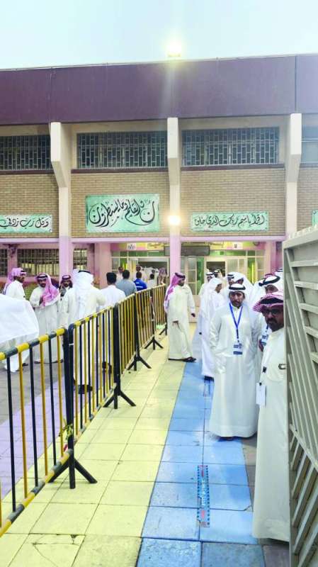 جانب من انتخابات «تعاونية الفنطاس»
