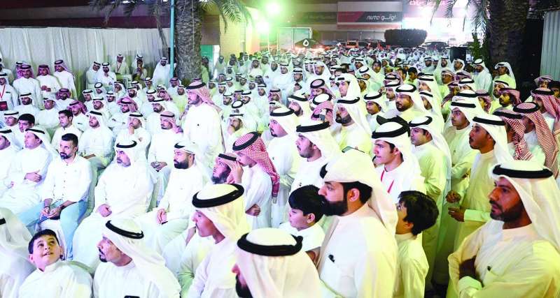 حضور حاشد (تصوير نايف العقلة)
