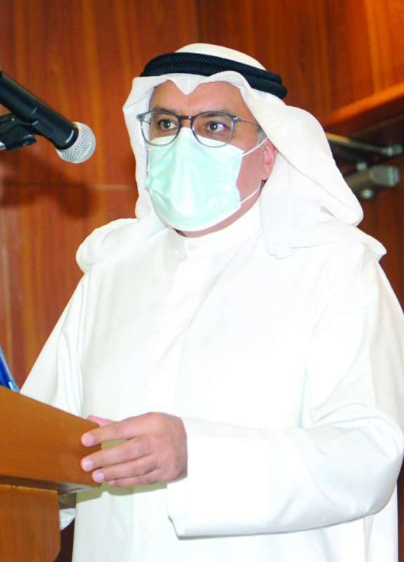 السعيد يلقي كلمته في فعالية مركز معالجة الإدمان
