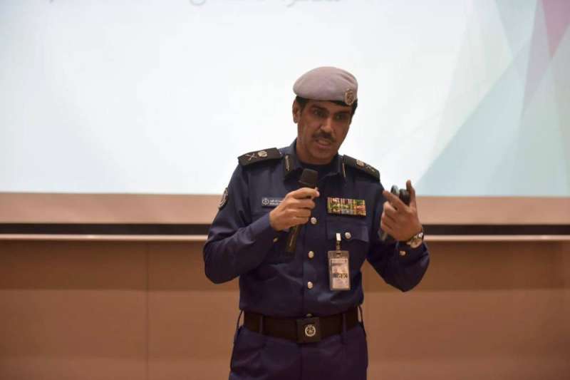 نائب رئيس قوة الإطفاء العام لقطاع الوقاية اللواء خالد عبدالله فهد