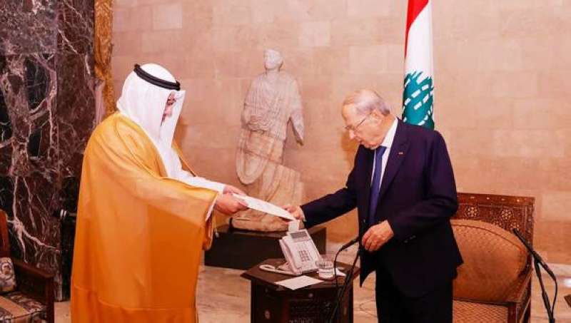 وزير الخارجية يسلّم الرسالة إلى الرئيس اللبناني