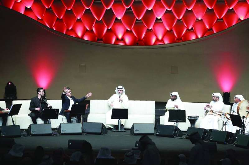 من أجواء الحفل 	(تصوير سعود سالم)
