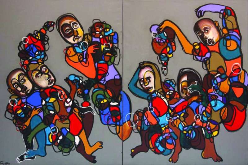 
لوحة توعوية بريشة الفضلي
