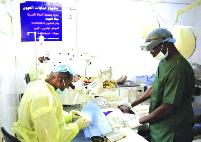 عمليات الإبصار في الدول المحتاجة