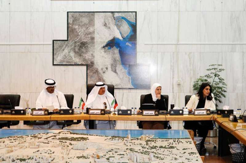 اجتماع لجنة محافظة مبارك الكبير