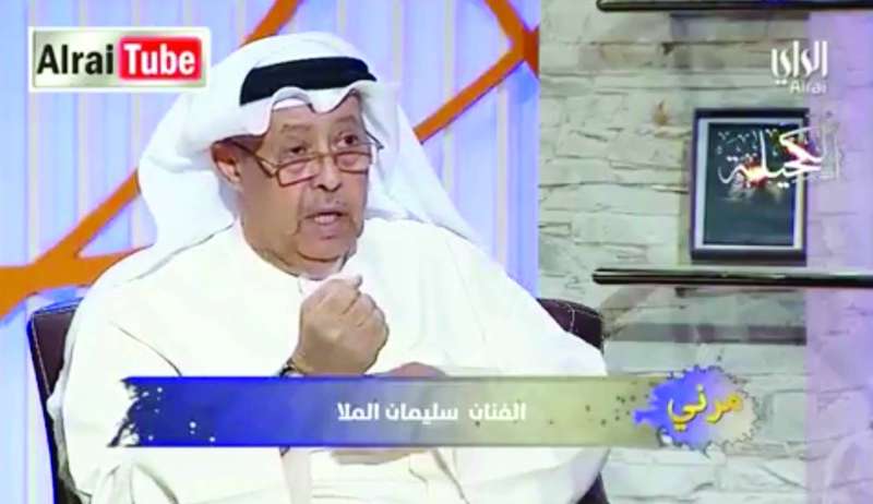 سليمان الملا في لقاء سابق مع «الراي»