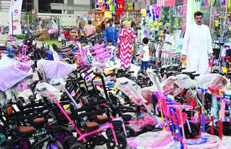 حركة الشراء منخفضة مقارنة بالأعوام السابقة 	 (تصوير نايف العقلة)