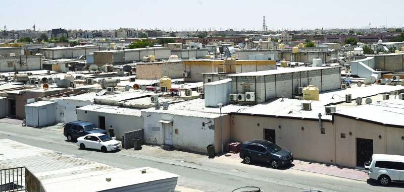 تجاوزات بناء في تيماء والصليبية 	(تصوير نايف العقلة)
