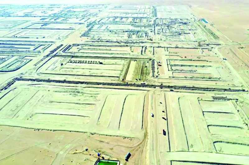 البنية التحتية لمساكن النعايم الشعبية جاهزة بلا تحرك للبناء
