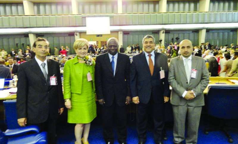 البدر في المؤتمر العام لمنظمة الأغذية والزراعة للأمم المتحدة