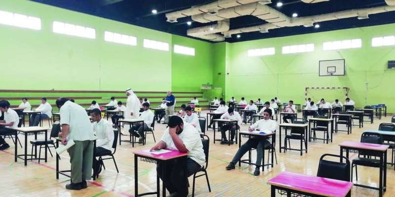 اختبارات الدور الثاني في المدارس الثانوية 