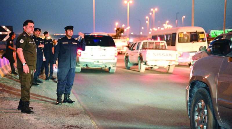 جانب من الحملة على طريق المطلاع