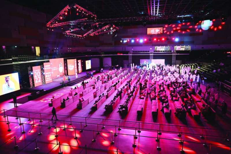  لقطة عامة للقاء التنويري لاتحاد طلبة أميركا