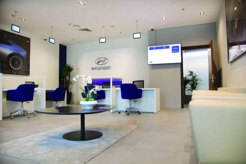 صالة انتظار مجهّزة بأحدث المعايير
