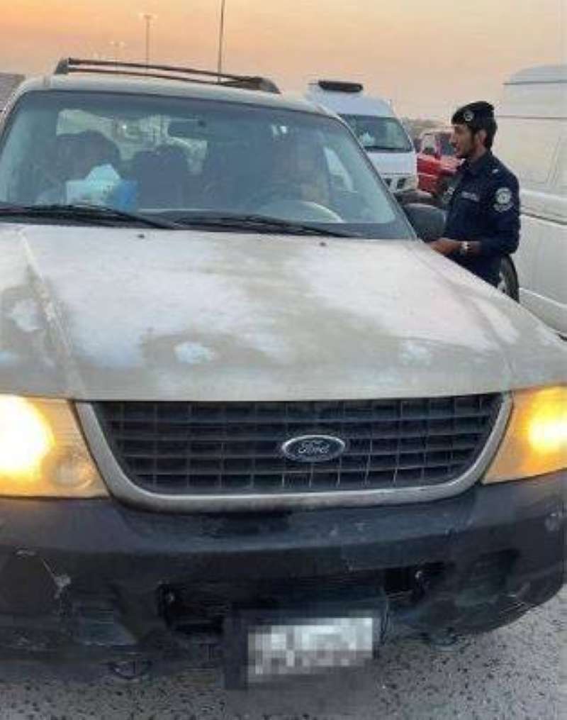 خلال الحملة الأمنية المرورية 