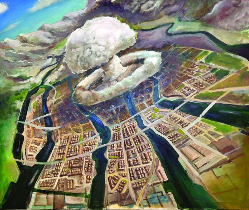 
لوحة معبّرة من ريشة فنان
