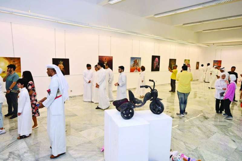 من أجواء المعرض