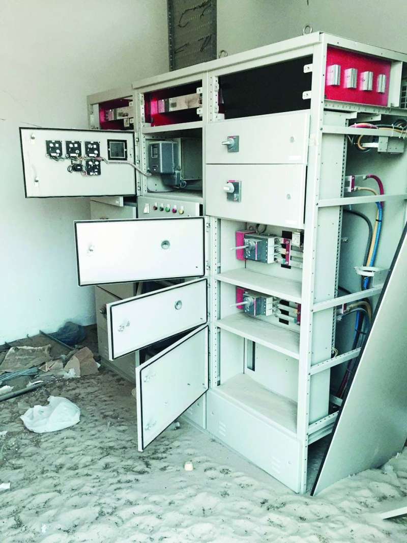 
الإهمال طال أيضاً محولات الكهرباء