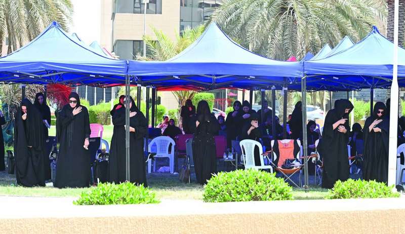 حضور نسائي في ذكرى العاشر من محرم