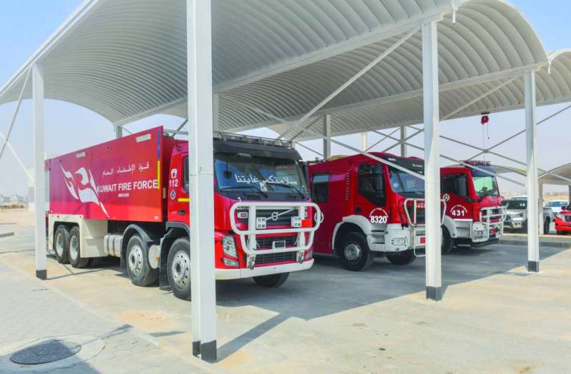 مراكز جديدة للإطفاء في ضاحية غرب عبدالله المبارك والمطار ومدينة صباح الأحمد ومدينة سعد العبدالله