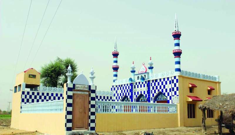 نموذج لمسجد بالخارج تتبنى إنشاءه «زكاة الرميثية» في جمعية النجاة 