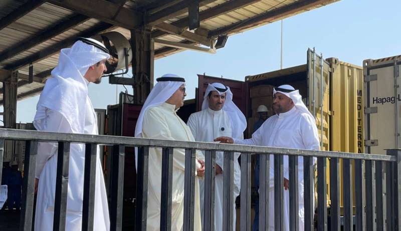 الفهد خلال الجولة