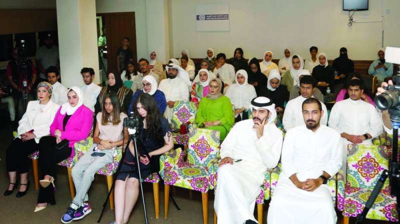 جانب من الحضور في الملتقى 