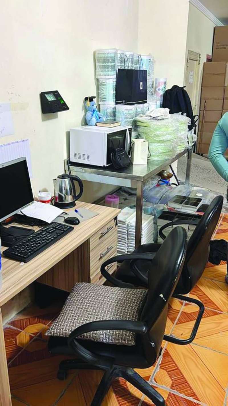 سرداب تم تحويله لنشاط تجاري 